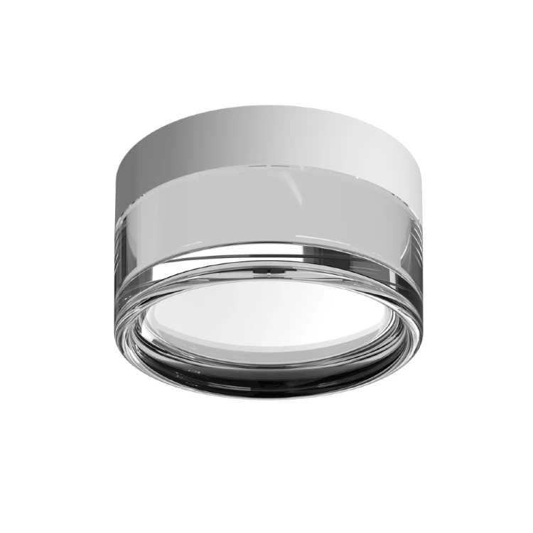 Plafon LED ENIOS Italux w kolorze białym ma moc 9W, funkcję zmiany barwy światła CCT i szczelność IP65. Mała średnica 14 cm pasuje do łazienki, toalety, pralni, garderoby oraz korytarza urządzonego w nowoczesnym stylu.