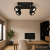 Plafon OCULARE 4xGU10 czarny Sollux SL.0466 to metalowa lampa sufitowa z ruchomymi reflektorami w układzie 2 × 2. Kwadratowa forma pasuje do nowoczesnych i loftowych wnętrz, a regulacja ułatwia kierowanie światłem.