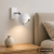 Kinkiet OCULARE 1xGU10 biały Sollux SL.0437 to metalowa lampa ścienna z ruchomym reflektorem. Minimalistyczna forma pasuje do nowoczesnych wnętrz, a regulacja pozwala skierować światło na blat, półkę lub miejsce do czytania.