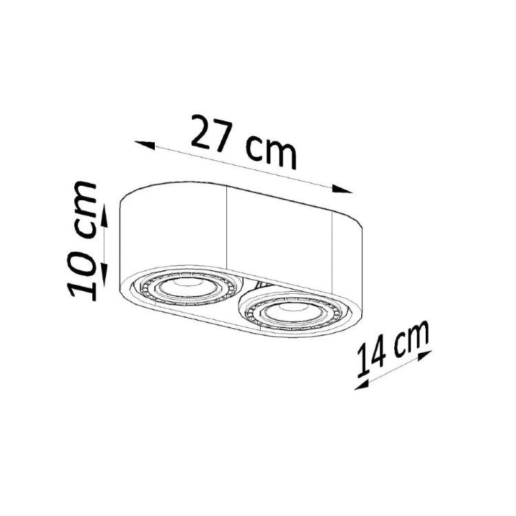 Wprowadź naturalny akcent do wnętrza z plafonem BASIC 2xGU10 Sollux SL.0914. Drewniana oprawa o wymiarach 27 × 14 × 10 cm dobrze pasuje do salonu, kuchni, sypialni lub korytarza. Lampa obsługuje dwie wymienne żarówki GU10. Naturalny wybór do każdego domu.
