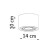 Wprowadź naturalny akcent do wnętrza z plafonem BASIC 1xGU10 Sollux SL.0913. Drewniana tuba o średnicy 14 cm i wysokości 10 cm pasuje do salonu, kuchni, sypialni lub korytarza. Oprawa współpracuje z wymienną żarówką GU10. Pasuje do wnętrz domowych i biur.