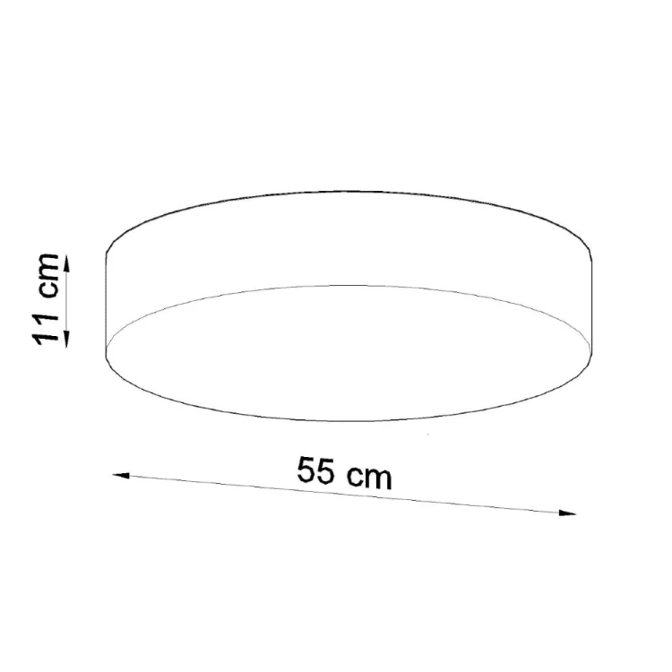 Wybierz biały plafon ARENA 55 cm Sollux z czterema źródłami światła E27. Prosta, okrągła forma pasuje do aranżacji nowoczesnych, skandynawskich i klasycznych. Model obsługuje żarówki LED do 15 W. Żarówek nie ma w zestawie.