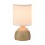 Lampka nocna SABRINA ML2771 Milagro ma ceramiczną podstawę w kolorze taupe i materiałowy abażur, który delikatnie rozprasza światło. Kompaktowy model na żarówkę E14 LED do 10W. Wymiary: 12 × 12 × 23,5 cm, IP20.
