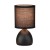 Czarna lampka nocna SABRINA ML2770 marki Milagro ma ceramiczną podstawę i abażur z tkaniny. Wysokość 23,5 cm sprawia, że idealnie pasuje na szafkę nocną, komodę lub biurko. Wymienna żarówka 1×E14, maks. 10W LED.