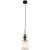 Lampa SOPHIA 11146 z ryflowanym kloszem Cognac efektownie rozprasza światło. Zamontuj ją pojedynczo albo połącz kilka opraw w rzędzie lub kaskadzie. Zielono-czarna konstrukcja, 1xE14 LED do 10 W.