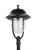 Lampa stojąca PRINCE słupek ogrodowy z dużym kloszem przezroczystym. Na jedną żarówkę na duży gwint. O wysokości 167 cm. Oświetlenie do ogrodu, alejki, podjazdu do garażu.