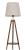 Lampa podłogowa TRIO Venti S-102078 w kolorze dębu z beżowym abażurem. Wysokość 153 cm, abażur 28 cm, średnica 40/28 cm. Wyposażona w półkę i włącznik nożny. Źródło światła 1x E27 60W (brak w komplecie, możliwość LED). Styl nowoczesny, gwarancja 2 lata